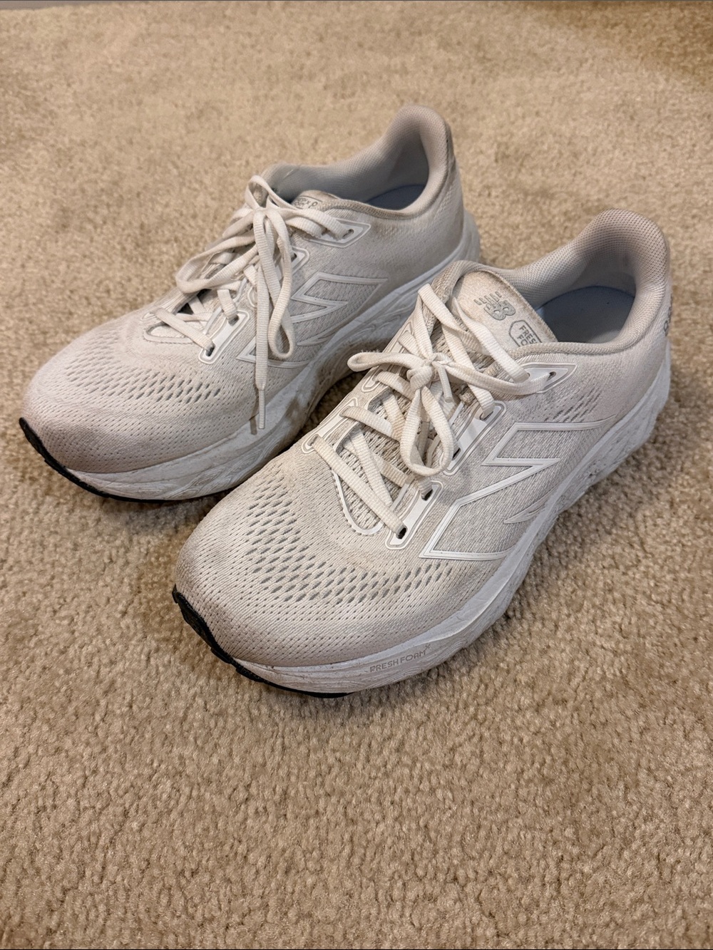 Women’s New Balance 880v14 White Mesh Running Shoes